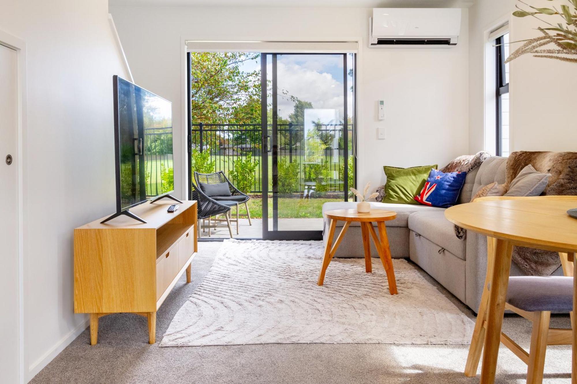 Escape At The Park: 1 Bed 1 Bath W/Carpark Apartment Christchurch Exterior foto